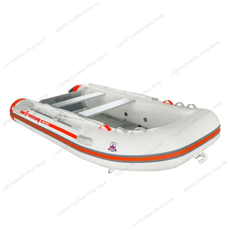Fishing Kayak Inflatable - Kayak Tiup 2 Orang dengan Dasar