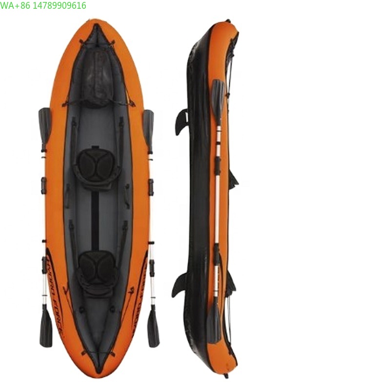 Fishing Kayak Inflatable - Perahu Karet PVC Perahu Mancing Kano
