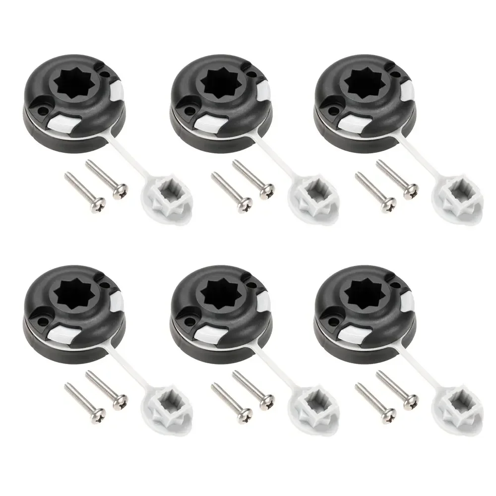 Fishing Kayak Rod Holder - 8/6/4/1 Buah Kano Kayak Bintang Dudukan