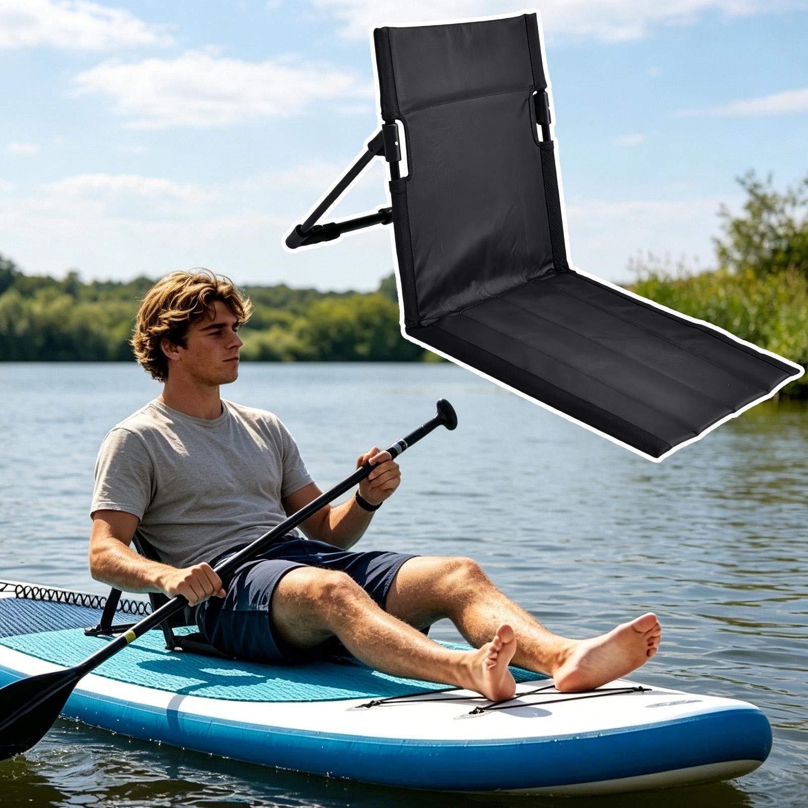 Fishing Kayak Paddle - Bantalan Kursi Kayak Portabel dengan Sandaran