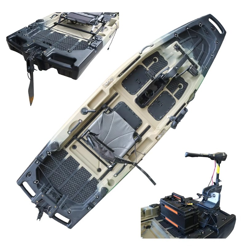 Fishing Kayak Paddle - 1 Unit Kano Laut Bermotor HDPE/PE