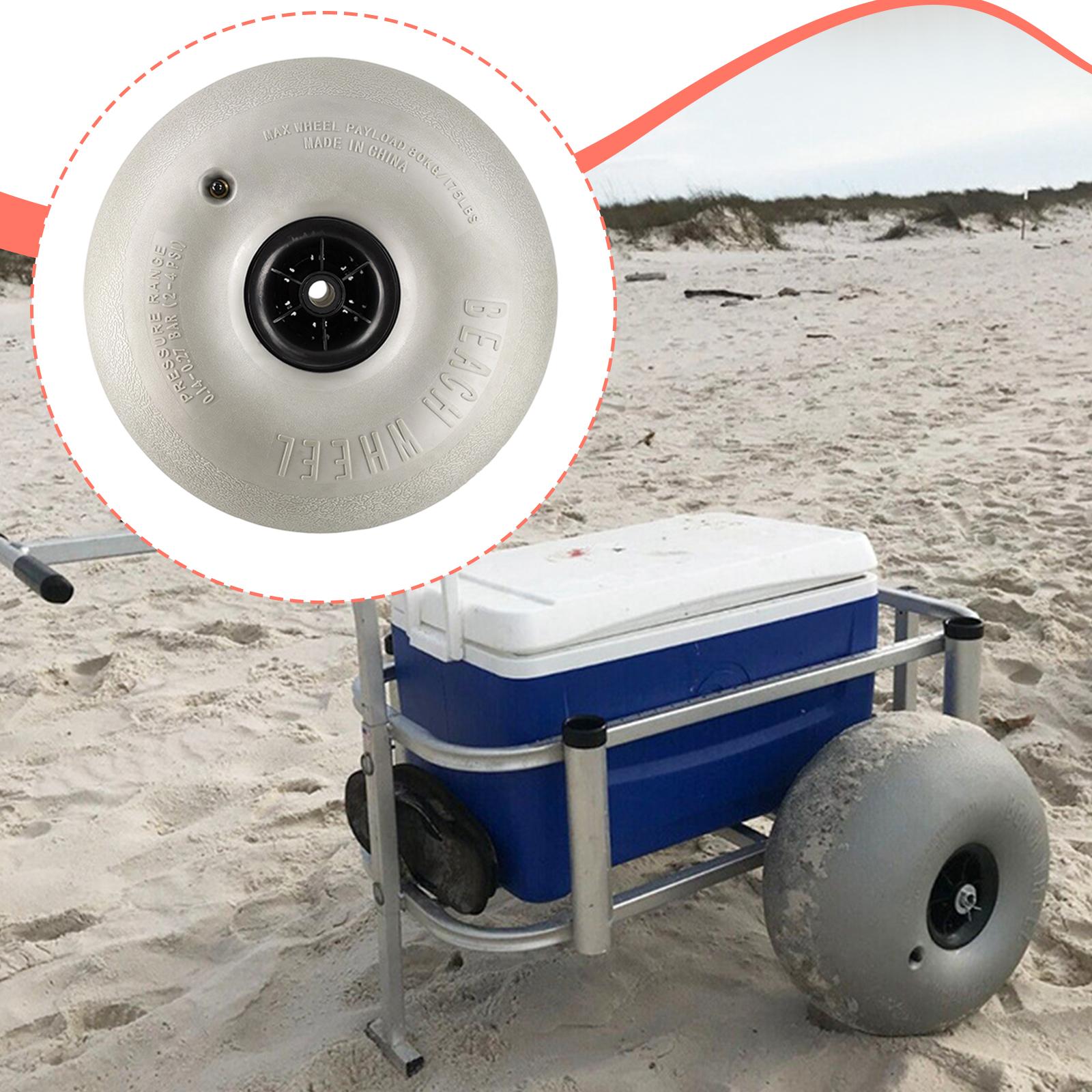Fishing Kayak Cart - Ban Tiup PVC 16 Inci, Roda