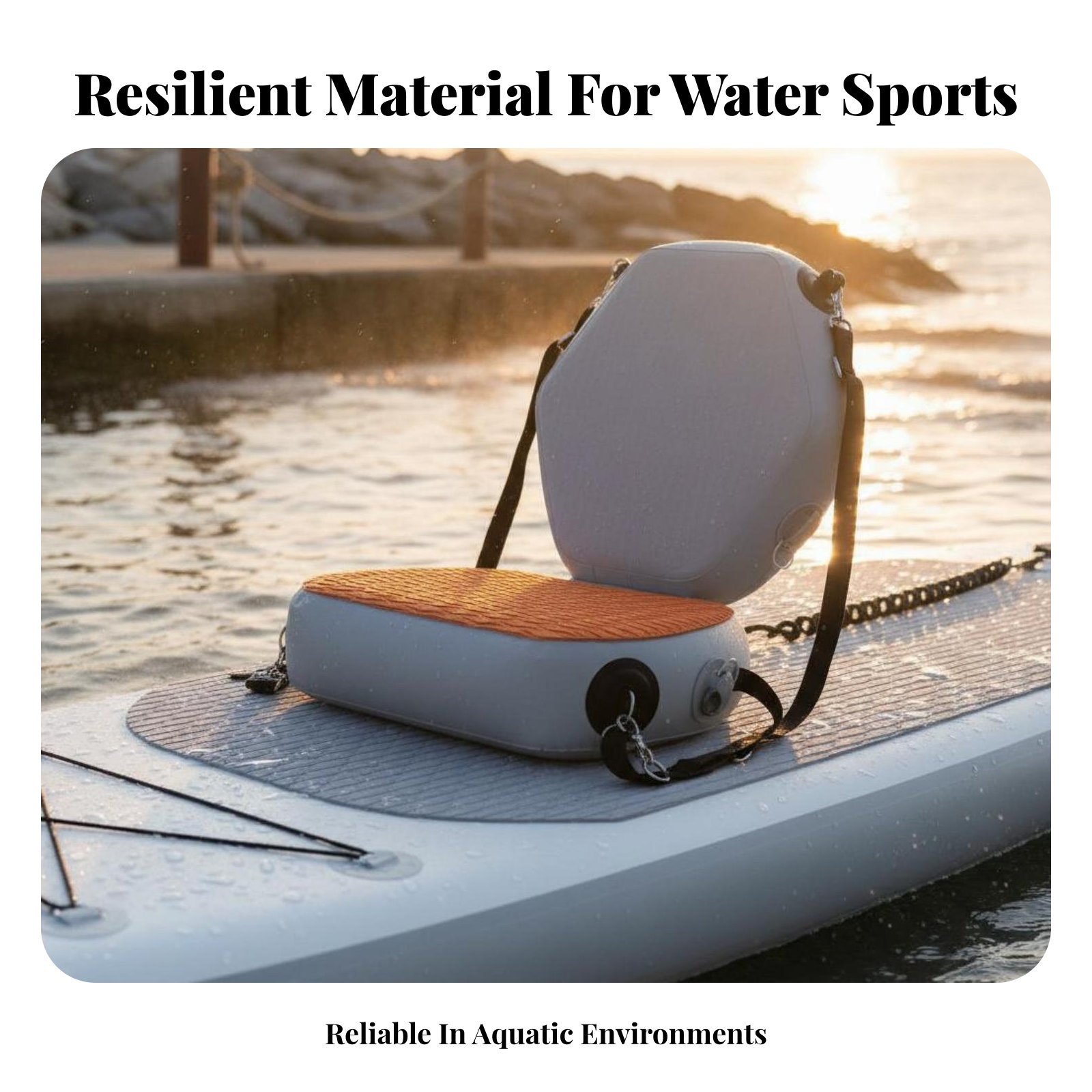 Kursi Kayak Tiup Tahan Aus, Ku - Fishing Kayak Paddle ulasan dan harga