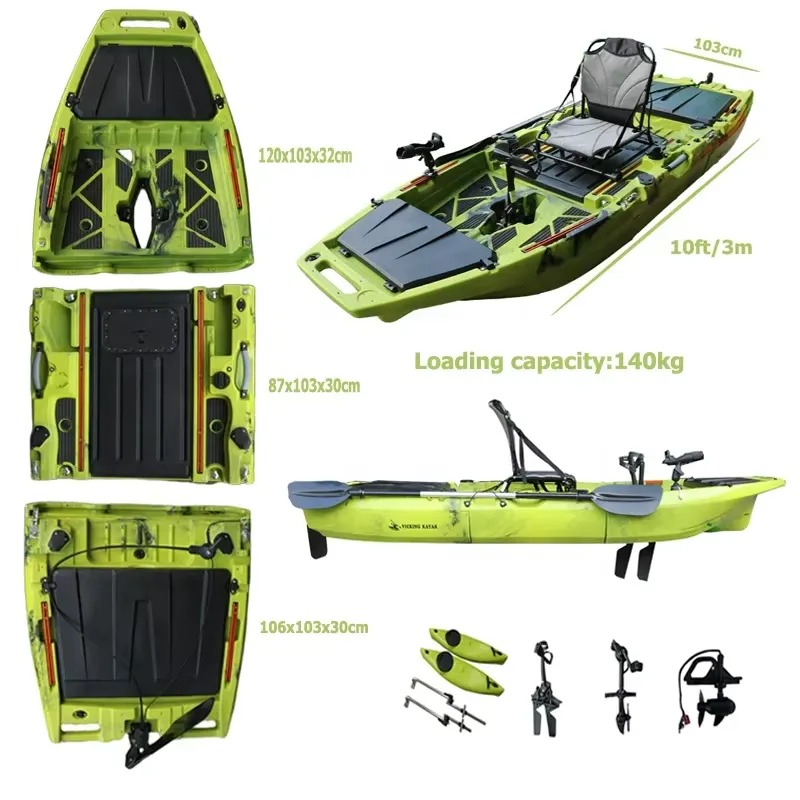 Kayak Pedal Drive 10 kaki deng - Fishing Kayak Pedal Drive ulasan dan harga