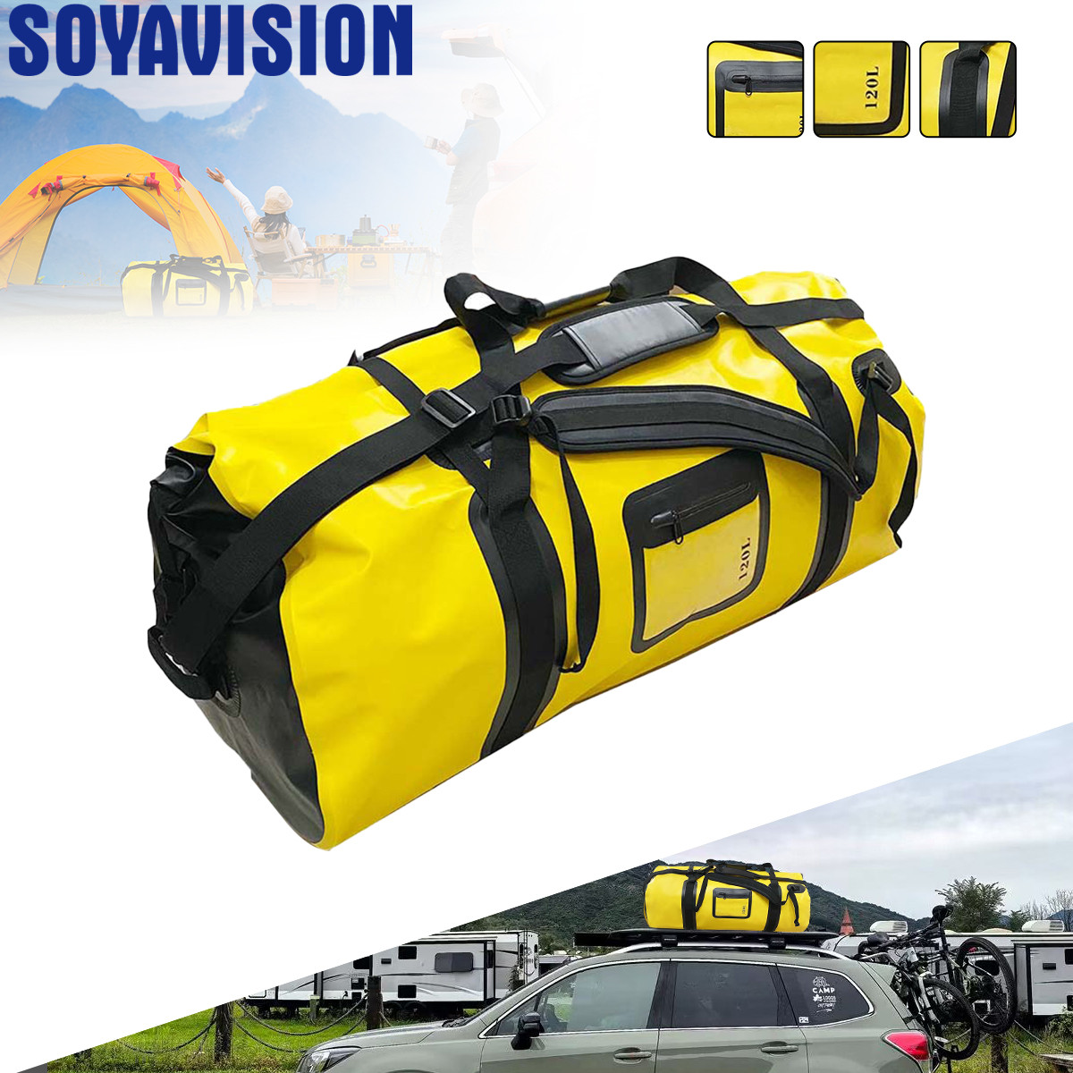 40L/66L/120L Tas Bagasi Ekor S - Fishing Kayak Crate ulasan dan harga