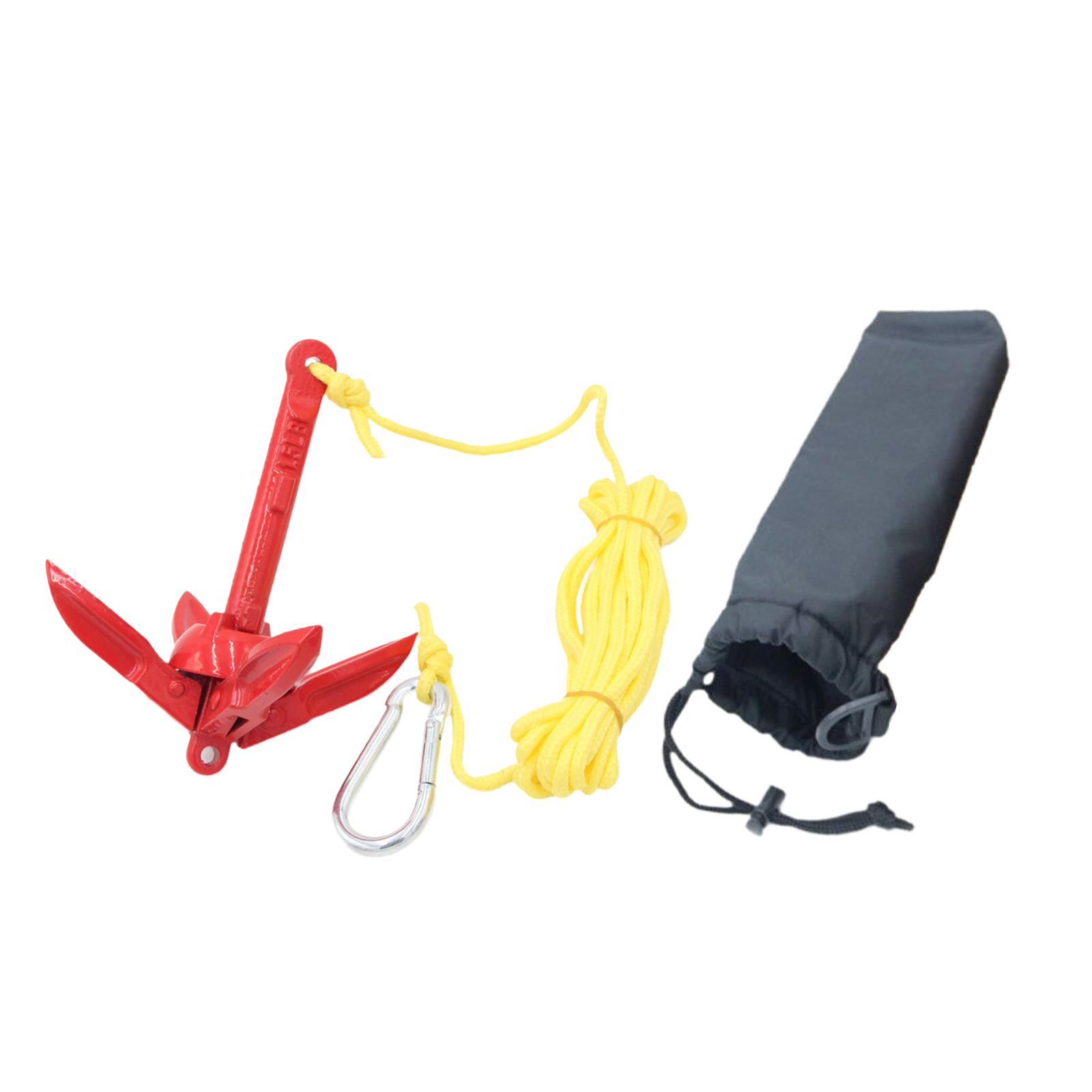 Kit Jangkar Lipat Baja Karbon  - Fishing Kayak Anchor ulasan dan harga