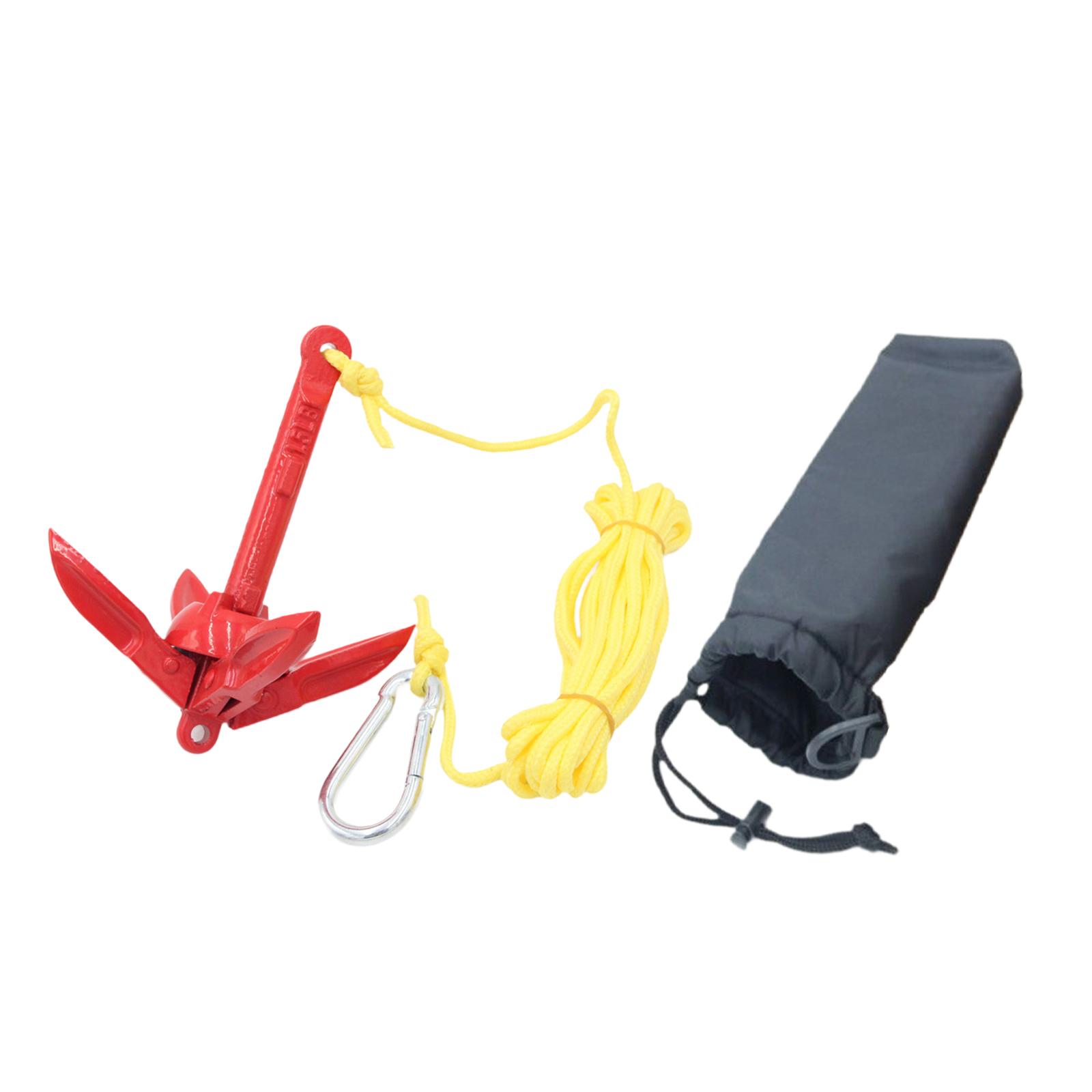 Kit Jangkar Lipat Baja Karbon  - Fishing Kayak Anchor ulasan dan harga