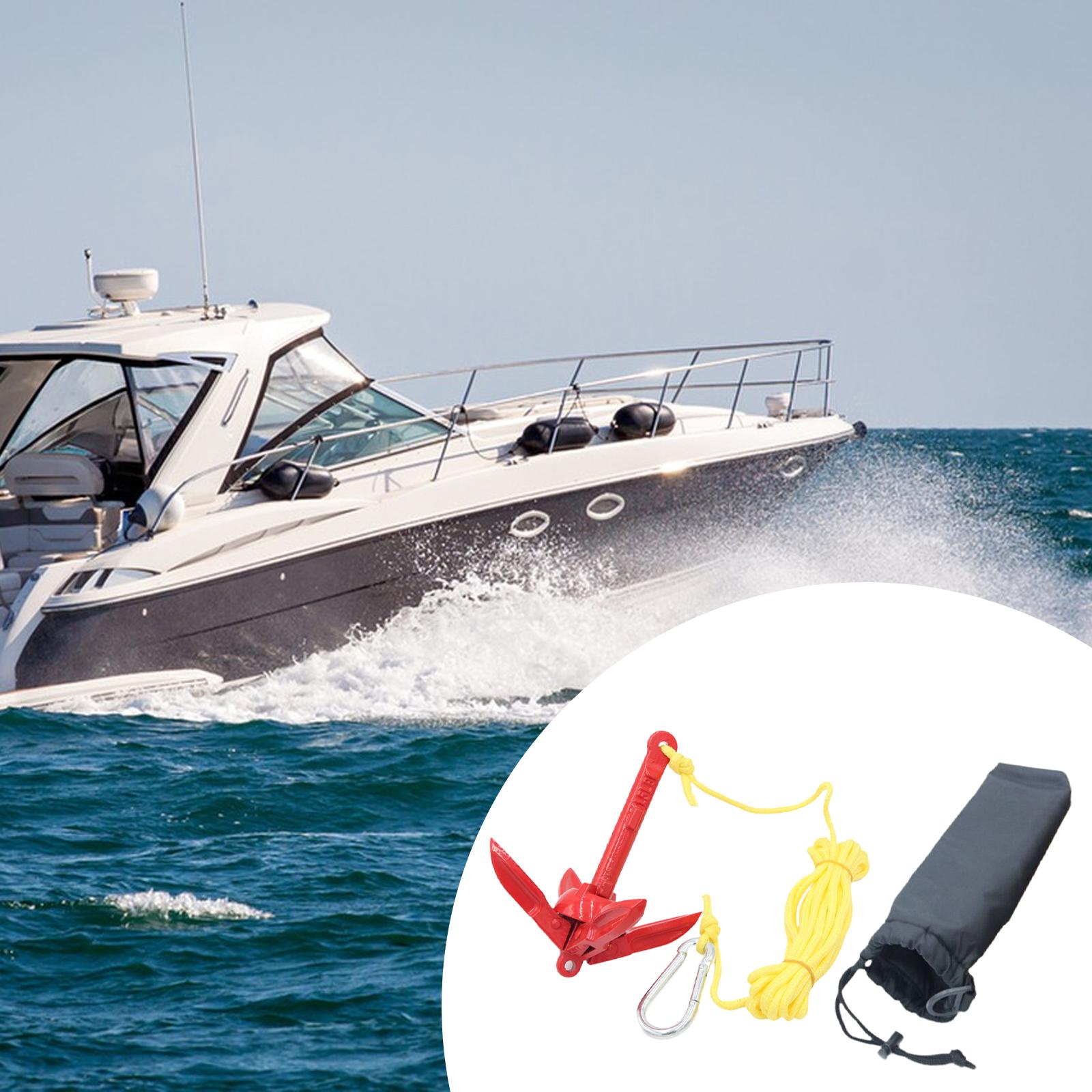 Kit Jangkar Lipat Baja Karbon  - Fishing Kayak Anchor ulasan dan harga